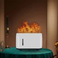 thumbnail image 4 of Clearance Home Appliances, Colorful Flame Diffuser,110V Humidifier, Portable-Noiseless Aroma Diffuser for Home, Office or Yoga Oil Diffuser with Remote Control, Home and Kitchen Gadgets, White-L, 4 of 7
