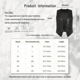 thumbnail image 6 of Ocealan Mens Sequin Vests Dress Suit Vest Casual Waistcoat with Pockets for Party Tuxedo Prom Black 4XL, 6 of 6