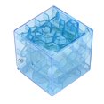 thumbnail image 1 of HLONK Casse-Tête Cube 3D Labyrinthe d'Argent Boîte de Collection de Pièces Jeu de Réflexion Amusant, 1 of 6