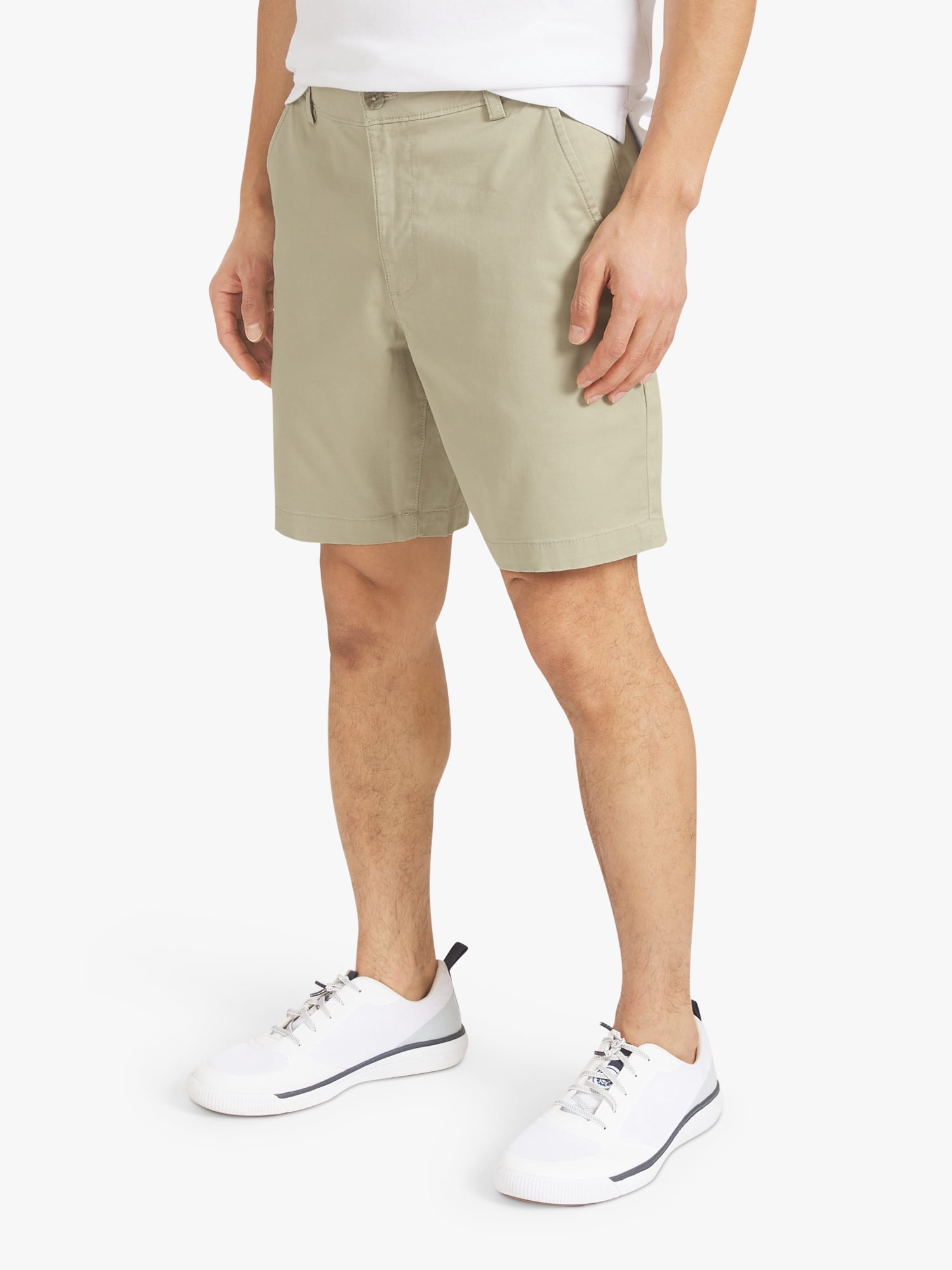 Chaps Men's & Big Men's Flat Front Shorts, Sizes 30-42, 8" Inseam