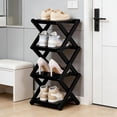 thumbnail image 4 of Étagère Organisatrice Pliable à Niveaux pour Chaussures, Gain de Place, Rangement pour Entrée, Garde-Robe, Coin de Chambre, 4 of 4