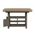 thumbnail image 4 of Lindsey Farm Light Gray 5 Piece Gathering Table Set, 4 of 12