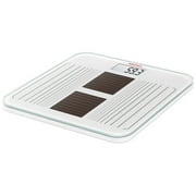 Soehnle SOLAR STAR Precision Digital Bathroom Scale, 330 lb Capacity, White
