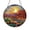 Acrylic 3.5 Inch, variant on Scenic Canyon Sunset Stained Glass Window Panel – Nature Inspired Decor