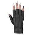 thumbnail image 2 of Genuine Leather Women Half Finger Dress Gloves, 2 of 6