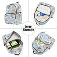 thumbnail image 5 of ALAZA Cute Hedgehog Womens Travel Laptop Backpack Large Daypack Ladies Shoulder Bags S, 5 of 7