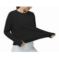 thumbnail image 4 of Dragon Fit Long Sleeve Workout Shirts for Women Back Loose Fit Running Tee Tops with Thumb Hole, 4 of 6