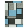 thumbnail image 5 of CAROMIO Modern Area Rug Geometric Rug Washable Rug Non Slip Accent Rug Thin Throw Rug for Bedroom Livingroom, 8' x 10' Pale Blue, 5 of 7