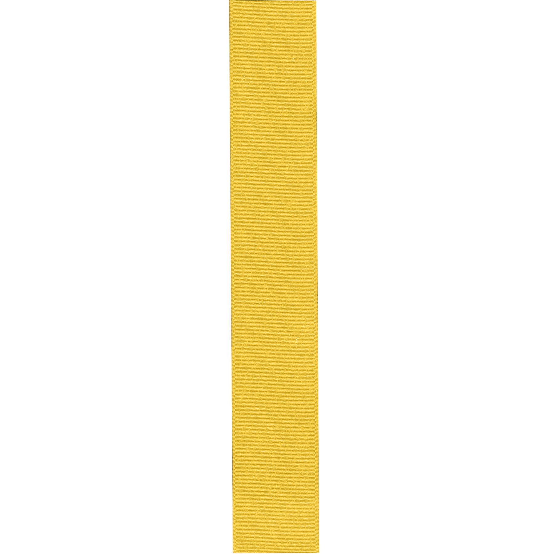Offray Ribbon, Lemon Yellow 7/8 inch Grosgrain Polyester Ribbon, 18 feet