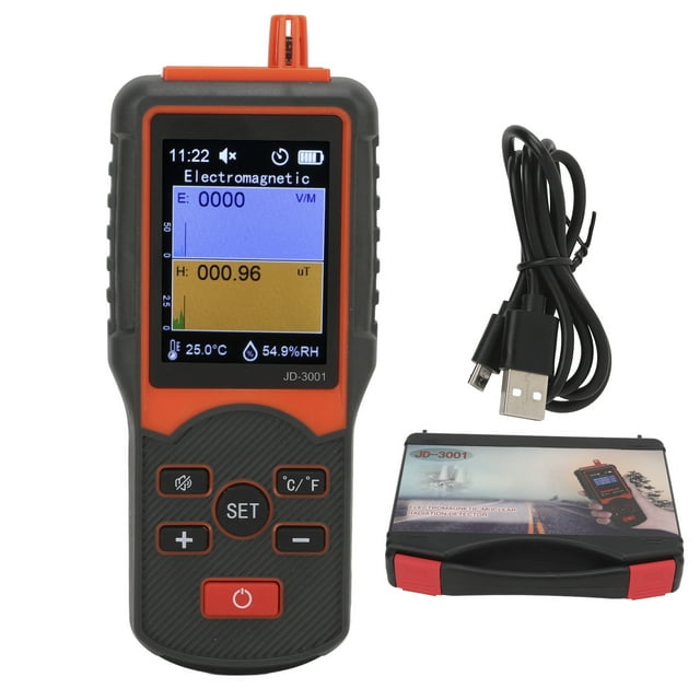 Detector De Radiación Nuclear Con Contador Geiger, Medidor Profesional De Detector Radiactivo De Alta Precisión, Detector Radiactivo Multifuncional Para Radiación Nuclear, Radiación Electromagnética