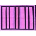 thumbnail image 1 of Ahgly Company Indoor Rectangle Abstract Purple Modern Area Rugs, 2' x 5', 1 of 4