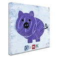 thumbnail image 3 of Trademark Fine Art 'Oink the Pig' Canvas Art by Design Turnpike, 3 of 3