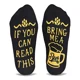 thumbnail image 1 of Calcetin Divertido De Hombre Tráeme Una Cerveza Diseño Moda, 1 of 3