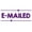 Purple, variant on Printtoo E-Mailed Self Inking Rubber Stamp Pre-Inked Office Stamp- Home Office Business Stationery, 47 x 20 mm Black