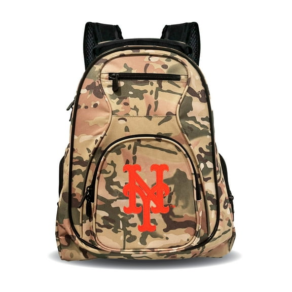 MOJO New York Mets 19" Camo Premium Laptop Backpack