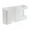 white, variant on 2 In 1 Wall-mounted Mobile Phone Remote Control Storage Box Multifunctional Punch-free Storage Rack Wall Debris Storage Holders