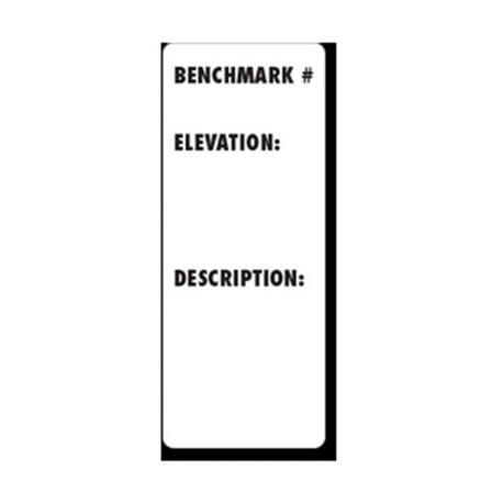 EverMark WVM024 Benchmark Clip-On Sign