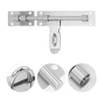 thumbnail image 6 of Raindrops 8 Pcs  Door Latches Door Slide Bolt Latches Stainless Door Latches Sliding Lock, 6 of 8