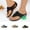 Black, variant on Sandals for Women 2025, Xunlbb Women's New Summer Plus-size Flower Hollowed-out One Line Wedge Comfortable Casual Beach Sandals(Black,Size:36)