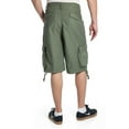 thumbnail image 2 of Rothco Vintage Infantry Utility Shorts,Olive Drab,S, 2 of 2