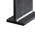 thumbnail image 4 of Benjara Isy Accent End Table- 15" Black Marquina I-Beam Shaped Natural Marble, 4 of 6
