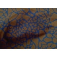 thumbnail image 4 of oneOone Cotton Cambric Royal Blue Fabric Giraffe Animal Skin Quilting Supplies Print Sewing Fabric By The Yard 56 Inch Wide, 4 of 4