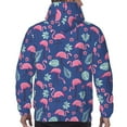 thumbnail image 5 of Hoodies for Men - Leaves Bird Long Sleeve Comfrt Men'S Fashion Hoodies & Sweatshirts, Sweatshirts for Men Hoodies Pullover Clothing Clothes with Pouch, 5 of 7