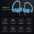 thumbnail image 2 of Mpow Flame Bluetooth 5.0 Headphones Sport, IPX7 Waterproof In-ear Earbuds, Wireless Earphones for Gym Running Cycling Workout (Grey), 2 of 7
