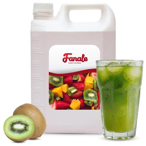 Fanale Premium Flavoring Concentrated Syrup for Bubble Tea | Kiwi Flavor | for Boba Tea, Smoothies, Slushes, and Desserts | 11 lb (Pack of 1)