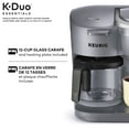 thumbnail image 2 of Keurig K-Duo Essentials Single Serve K-Cup Pod & Carafe Coffee Maker, Gen 1, 2 of 9