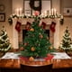 thumbnail image 4 of Decoraciones navideñas, adornos navideños, regalos de Navidad, falda para árbol de Navidad blanca clásica, decoración de escritorio para árbol de Navidad, falda para árbol de Navidad, 4 of 5