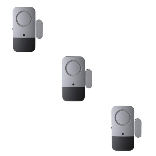 Billuyoard Alarma para ventana de puerta, sistema de protección de seguridad antirrobo para el hogar, Sensor ligero Flexible, alarma antirrobo, 1 Type1 NO1