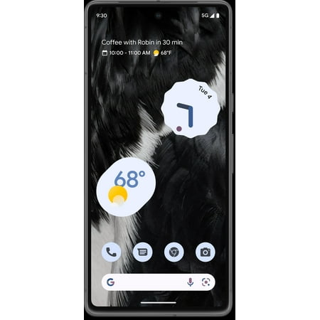 Google GA03923-US Pixel 7 Smartphone, Obsidian (Unlocked)