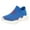Blue, variant on Gubotare Toddler Shoes Toddler Boys Girls Sneaker Slip On Shoes Kids Lightweight Breathable Walking Shoes Size 1 (Black,Big Kids 1)