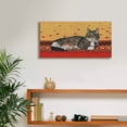 thumbnail image 5 of Epic Graffiti 'Sam On Patterned Rug' by Janet Pidoux, Canvas Wall Art, 24"x12", 5 of 8