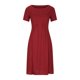 thumbnail image 5 of Vestido acampanado Vintage para mujer, moda informal, liso, manga corta, cuello redondo, plisado, ajustado, Sexy para mujer Pompotops  ghjkhdj12962, 5 of 5