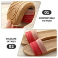 thumbnail image 3 of UPGRATOR 1Par Zapatillas Para Mujer Interior Cómodas Y Antideslizantes Con Suela Multicolor, 3 of 6