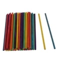 thumbnail image 2 of Abbracc 50x Multicolored Wooden Sticks Chopsticks Sticks Wood For Model Building Model 20x0.5cm, 2 of 9