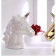 thumbnail image 2 of 2024 Ceramic Unicorn Piggy Bank Money Box Money Box Kids Bedroom Decoration Birthday Gifts (white) Banmo, 2 of 5