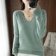 thumbnail image 1 of Rimocy Sweaters Round Neck Pullover Women Keep Warm Long Sleeve Jumper Woman Autumn Winter Solid Color Bottoming Shirt Female, 1 of 5