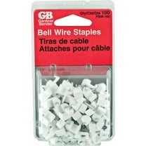 Gardner Bender 3/16 In. Plastic Low Voltage Bell Wire Staple (100-Count) PSW-160