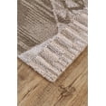 thumbnail image 3 of Fariza Modern Geometric, Pink/Taupe, 5' x 8' Area Rug, 3 of 4