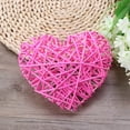 thumbnail image 1 of BESTYASH Corazón Colgante De Ratán Rosa Para En Bodas Y Celebraciones, 1 of 6