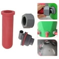 thumbnail image 4 of Calf Feeder Pacifier Fixed Base Milk Bucket Nipple Soft Rubber Feeding Teats for Cattle and Horse, 4 of 5