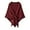 Red, variant on Gettoreach Women's Solid Color Scarf Shawl, Comfortable Knitted Fleece Shawl Wraps