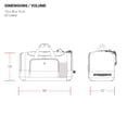 thumbnail image 4 of Bolso Duffle SwissGear Apex para Viaje y Gimnasio 29x51x23 cm, 4 of 8
