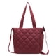 thumbnail image 2 of Bolsa De Hombro Bolsa de viaje de compras de moda Color sólido Simple Gran capacidad Suave para el trabajo Tmvgtek Para Estrenar, 2 of 9