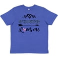 thumbnail image 3 of Inktastic My Godmother Loves Me Godchild Youth T-Shirt, 3 of 5