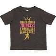 thumbnail image 3 of Inktastic Karate Princess Girls Martial Arts Girls Toddler T-Shirt, 3 of 5