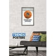 thumbnail image 2 of NBA Golden State Warriors - Drip Ball 20 Wall Poster, 14.725" x 22.375", Framed, 2 of 3